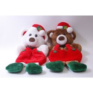 1980s, Rennoc, Santa's Best, Teddy Bear, Christmas Stocking, ~ 250521-WH 281